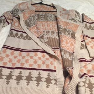 Boutique style flowy cardigan